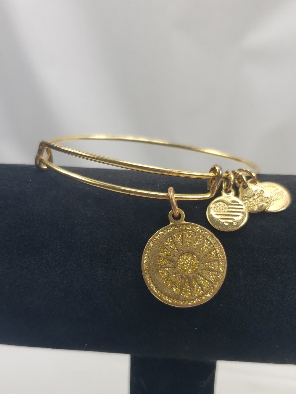 Alex and Ani Cosmic Balance Charm Bracelet - Gold Tone